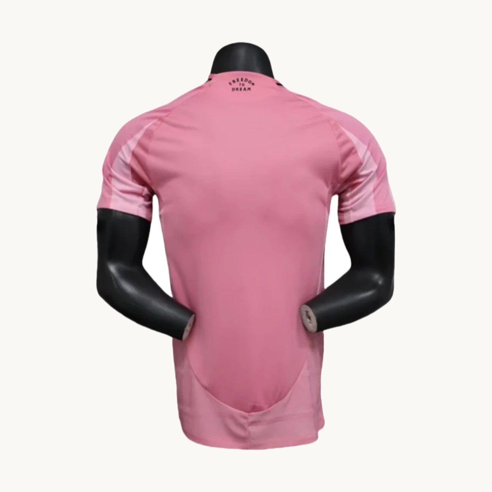 Inter Miami CF Home Pink Soccer Jersey Player Version Shirt 2025-26 back view