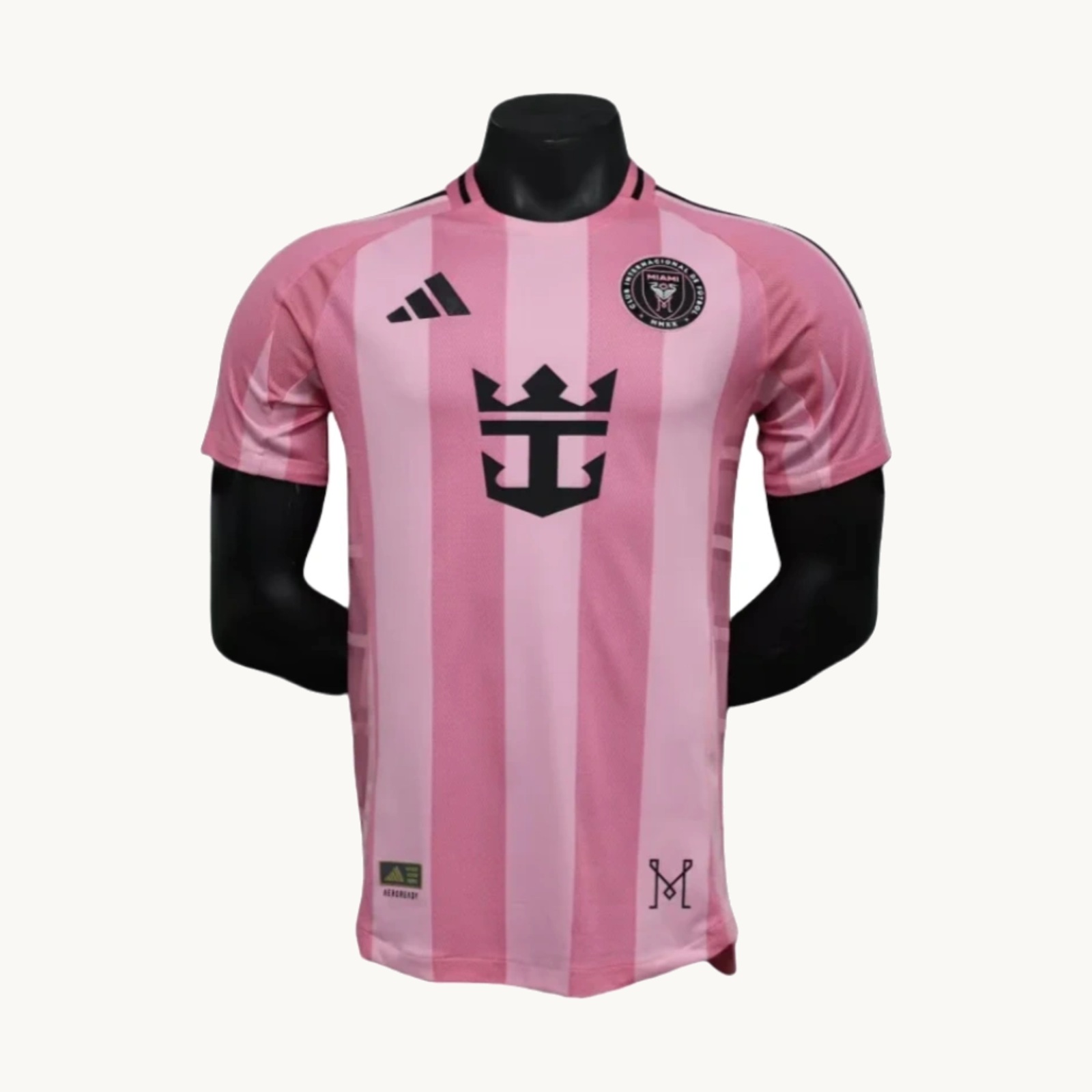 Inter Miami CF Home Pink Soccer Jersey Player Version Shirt 2025-26 front view