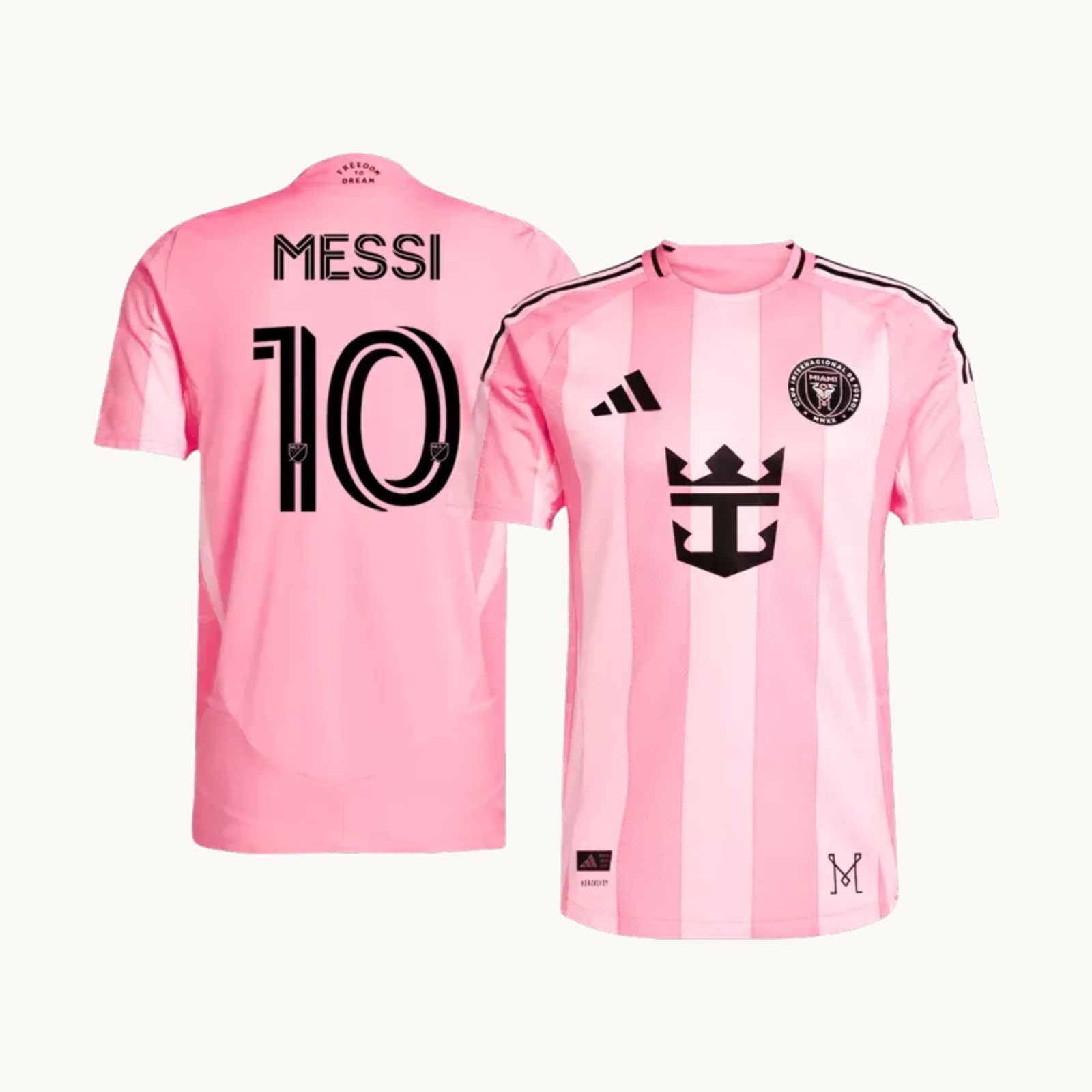 Inter Miami CF MESSI #10 Home Soccer Jersey Player 2025 front view