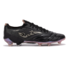 Joma Toledo Cup 2601 Women's Firm Ground Soccer Cleats - Black on a white background