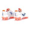 Joma Toledo Cup 2602 Women's Firm Ground Soccer Cleats - White on a white background