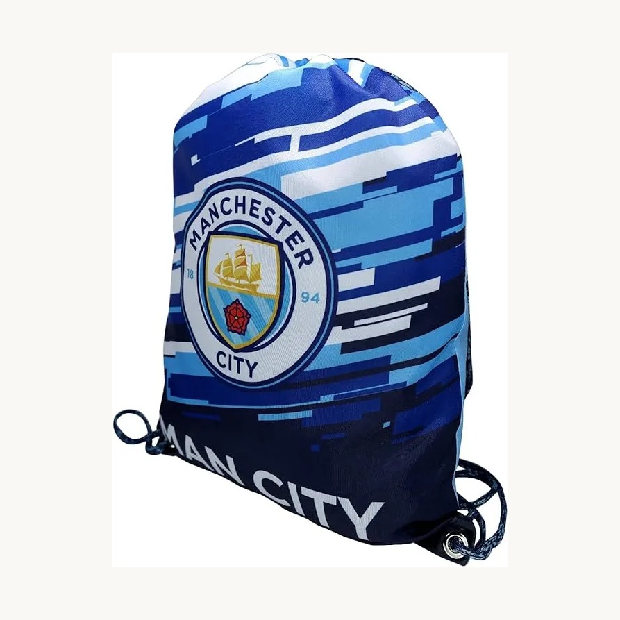 Manchester City streak cinch bag