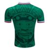 Mexico 1998 Home Retro Jersey back