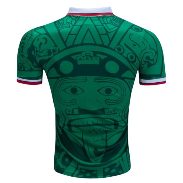 Mexico 1998 Home Retro Jersey back