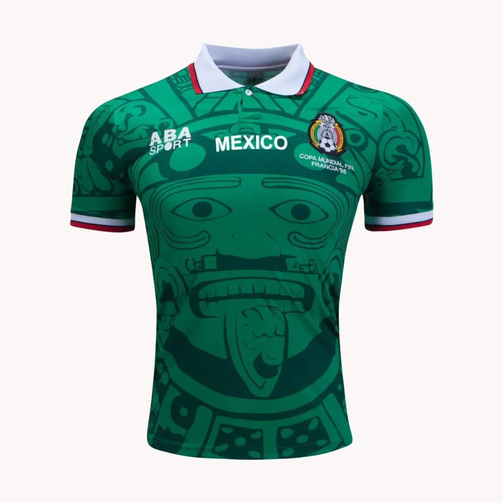 Mexico 1998 Home Retro Jersey