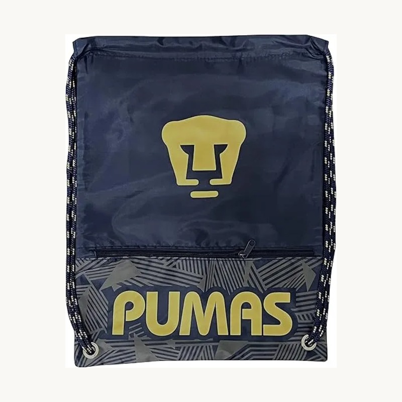 Pumas UNAM zip pocket cinch bag