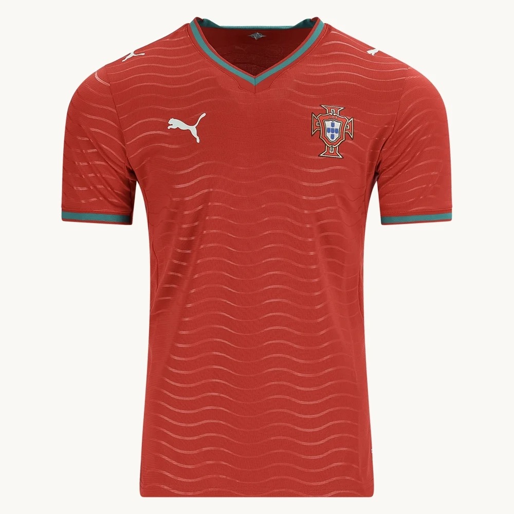 Front of the 2026 Portugal Home jersey by Puma
