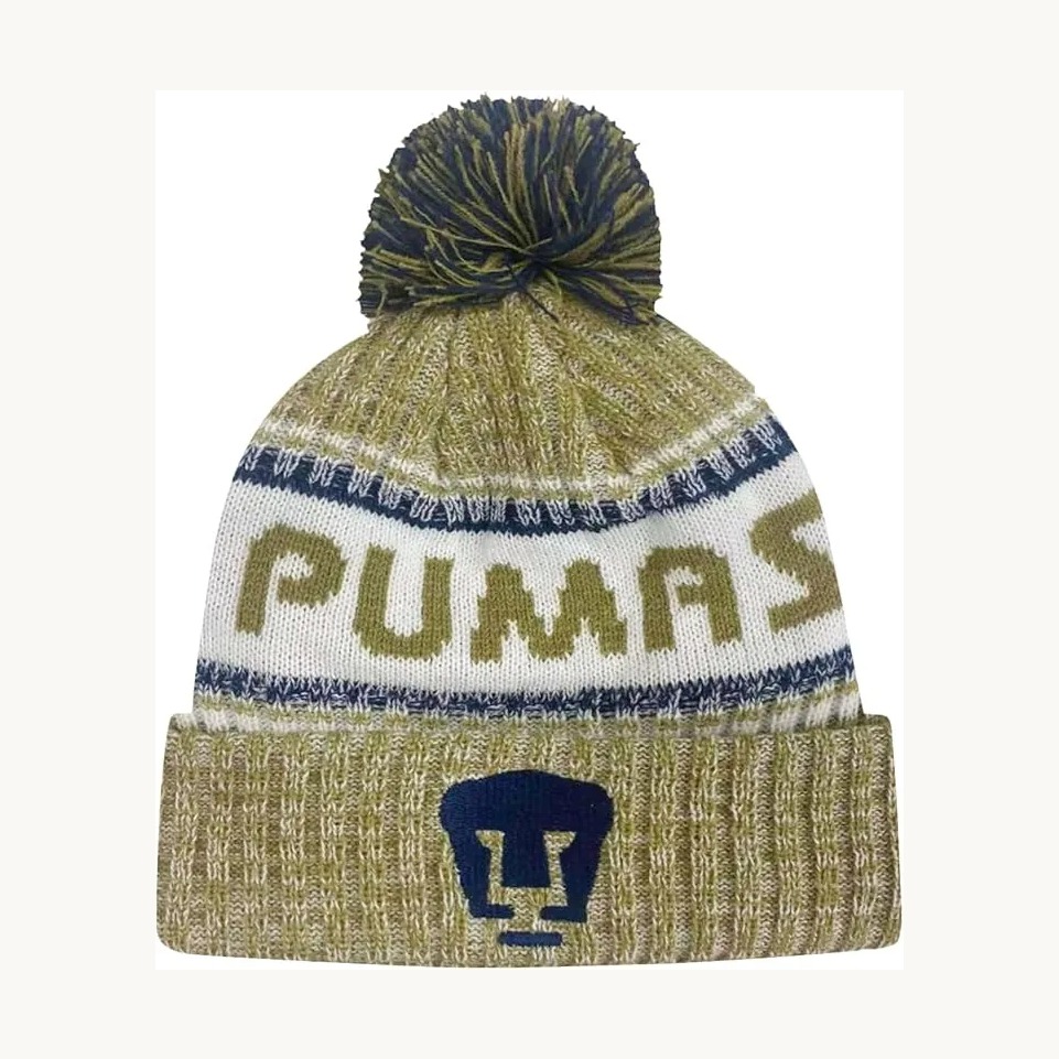 Unisex-Adult Pumas UNAM Pom Beanie