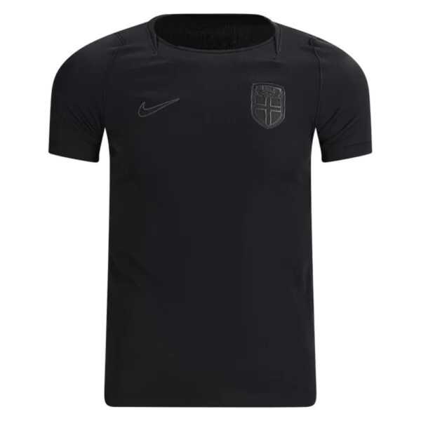 Kid's Fan Nike Norway Away Jersey 2026 front view, black